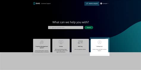 Company Contact — RMS Help Centre .